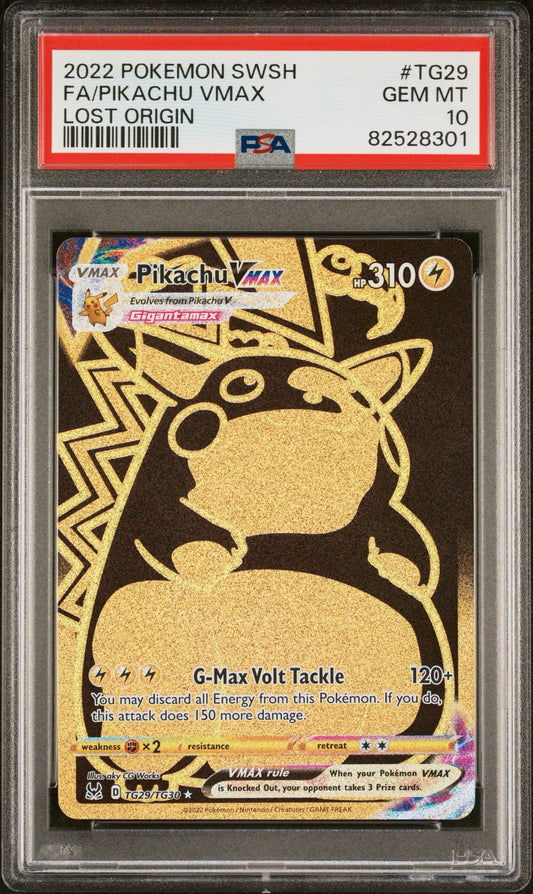 Pikachu VMAX TG29/TG30 PSA 10