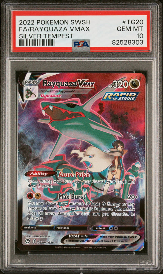 Rayquaza VMAX TG20/TG30 PSA 10