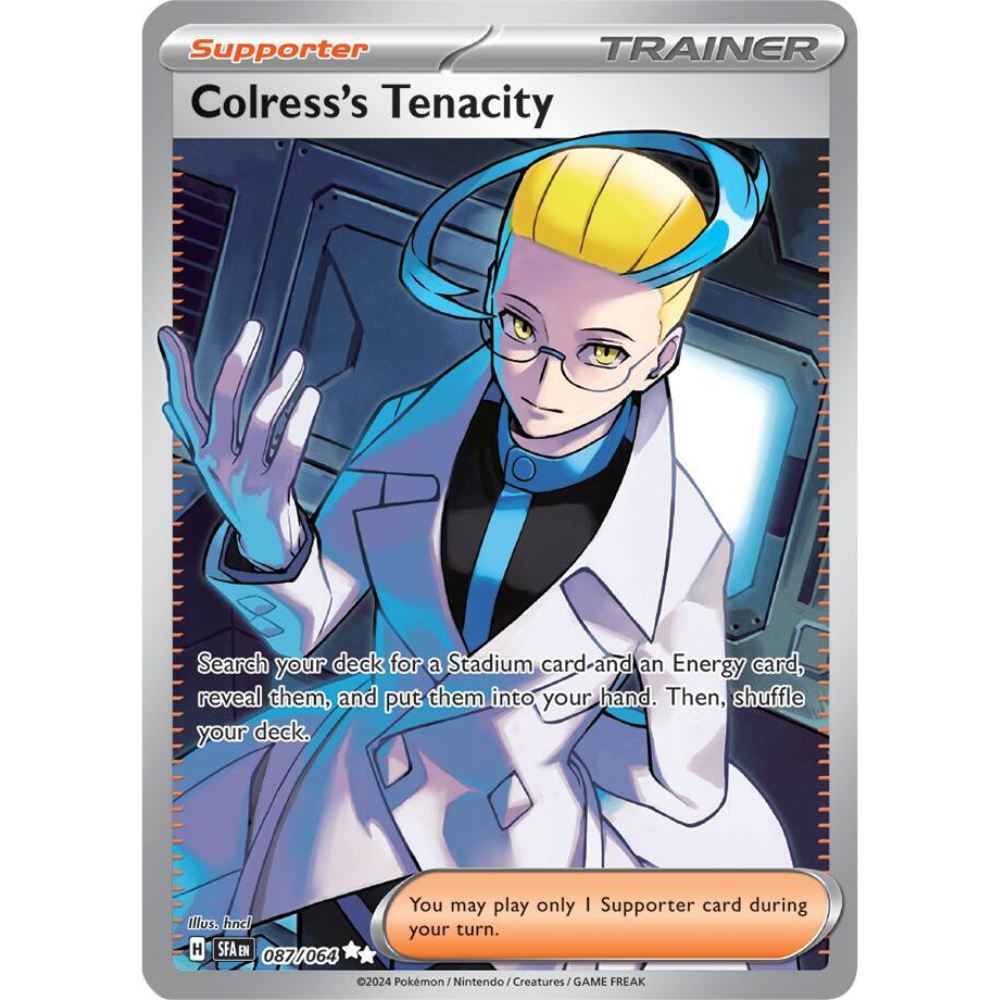 Colress’s Tenacity 087/064 Full Art NM