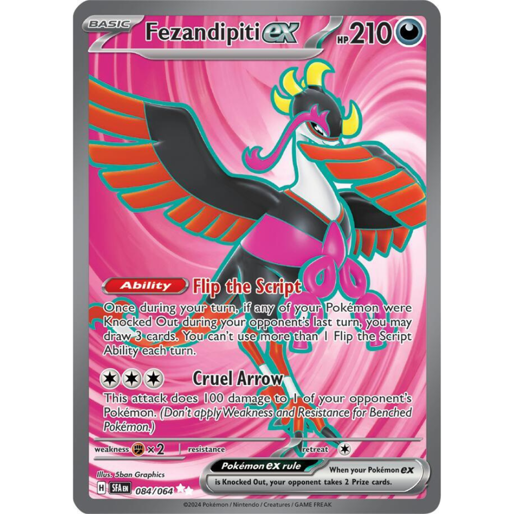 Fezandipiti ex 084/064 Full Art NM