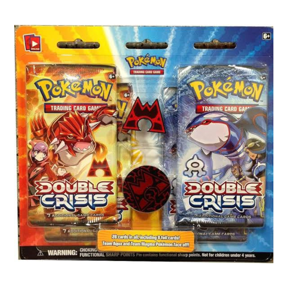 Pokemon TCG Double Crisis 4 Pack Blister