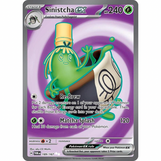 Sinistcha ex 189/167 Full Art NM