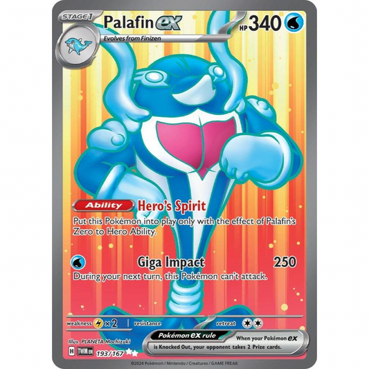 Palafin ex 193/167 Full Art NM