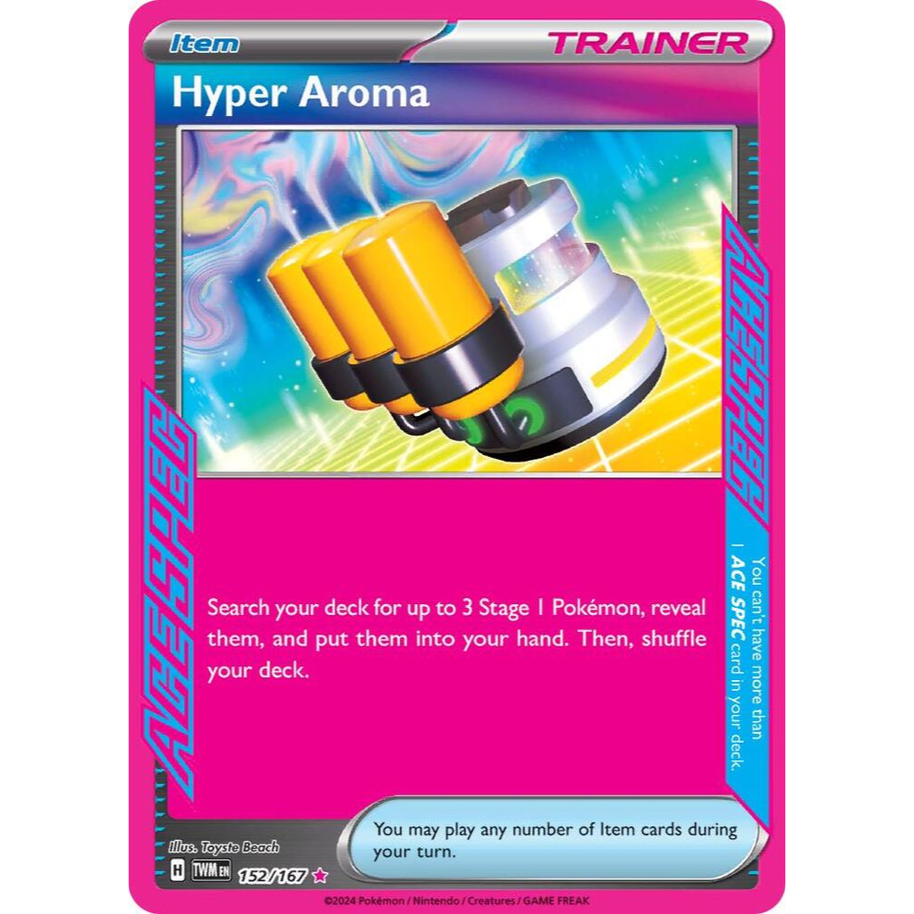 Hyper Aroma 152/167 Ace Spec Trainer NM