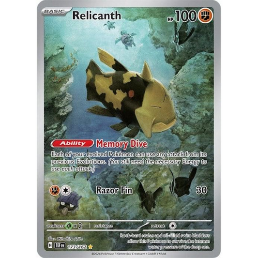 Relicanth 173/162 IR NM