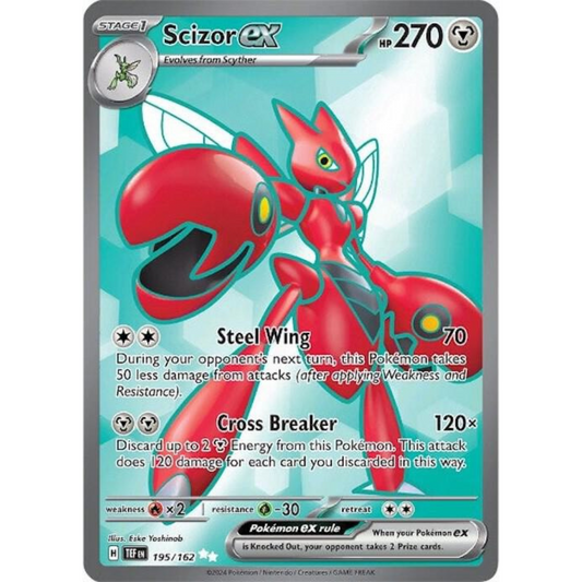 Scizor ex 195/162 Full Art NM