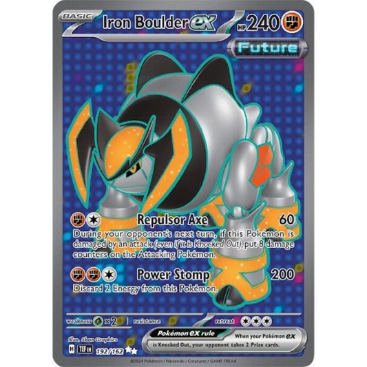 Iron Boulder ex 192/162 Full Art NM