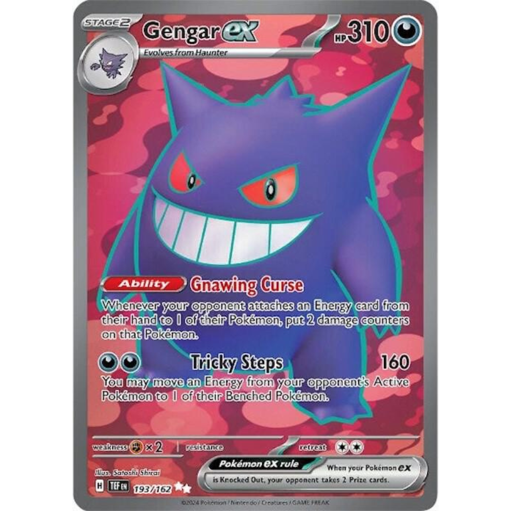 Gengar ex 193/162 Full Art NM