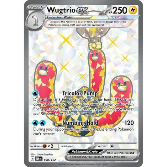 Wugtrio ex 190/162 Full Art NM