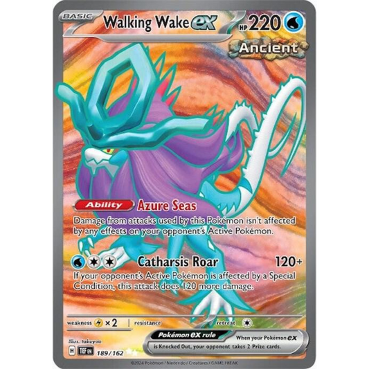 Walking Wake ex 189/162 Full Art NM