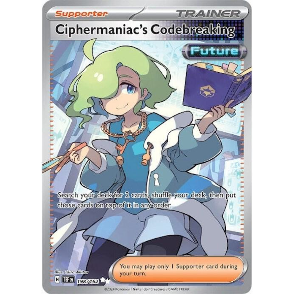 Ciphermaniac’s Codebreaking 198/162 Full Art NM