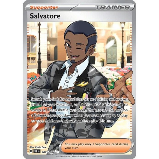 Salvatore 202/162 Full Art NM