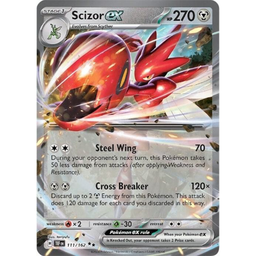 Scizor ex 111/162