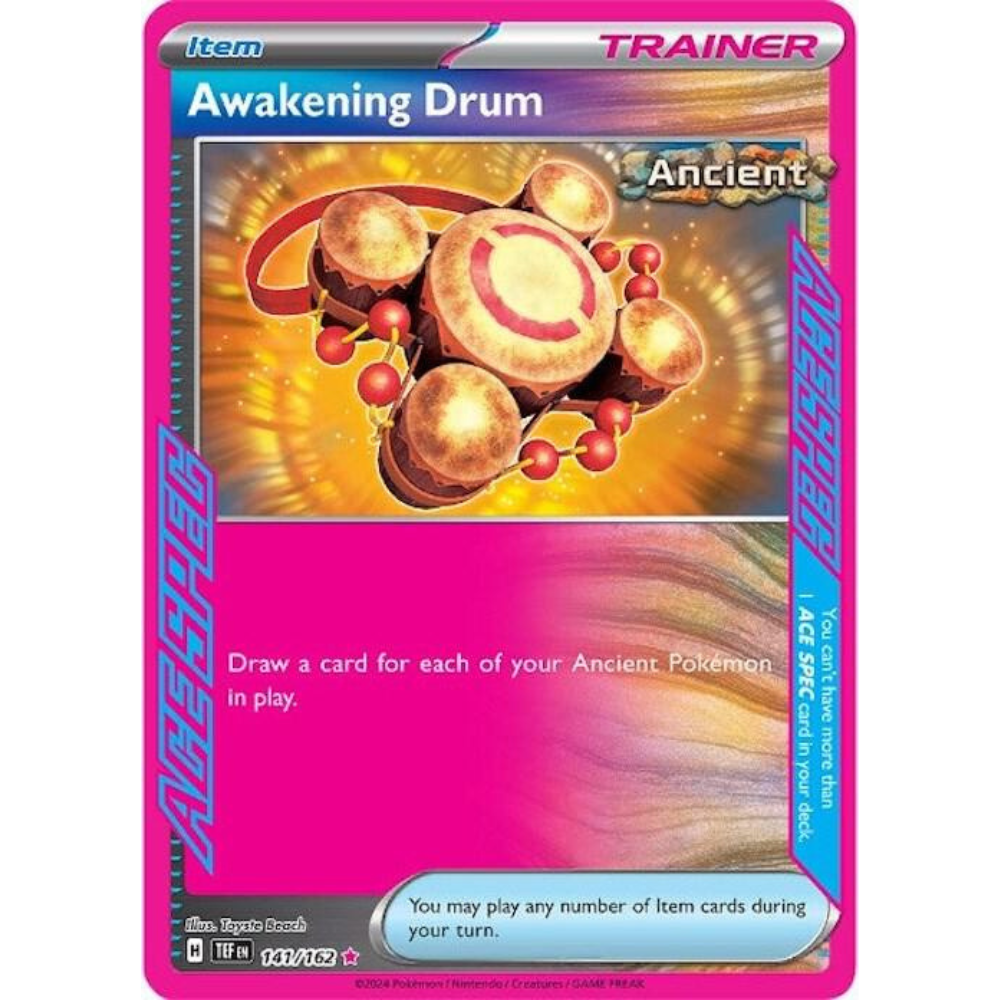 Awakening Drum 141/162 Ace Spec Trainer NM