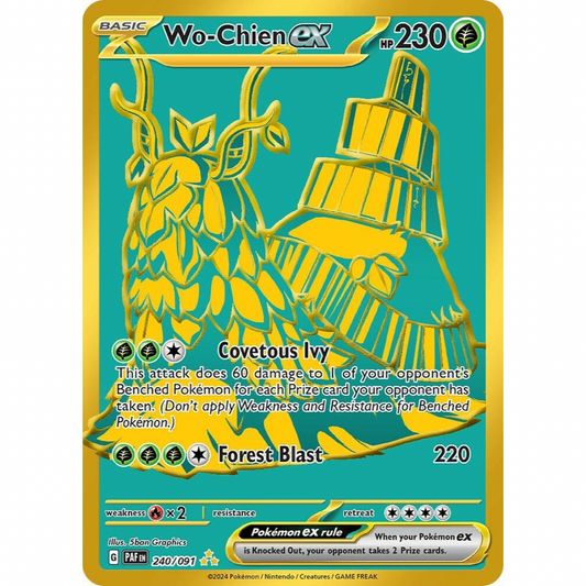 Wo Chien ex 240/091 Hyper Rare NM