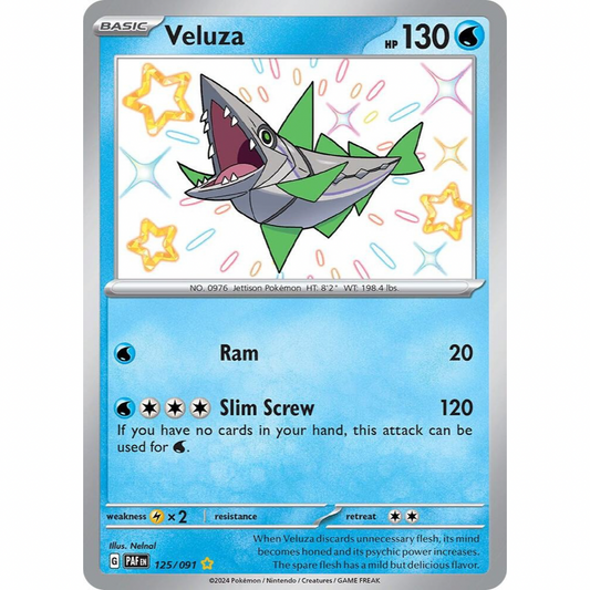 Veluza 125/091 Shiny Rare NM