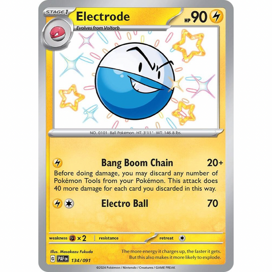 Electrode 134/091 Shiny Rare NM