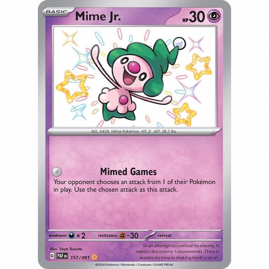 Mime Jr 157/091 Shiny Rare NM