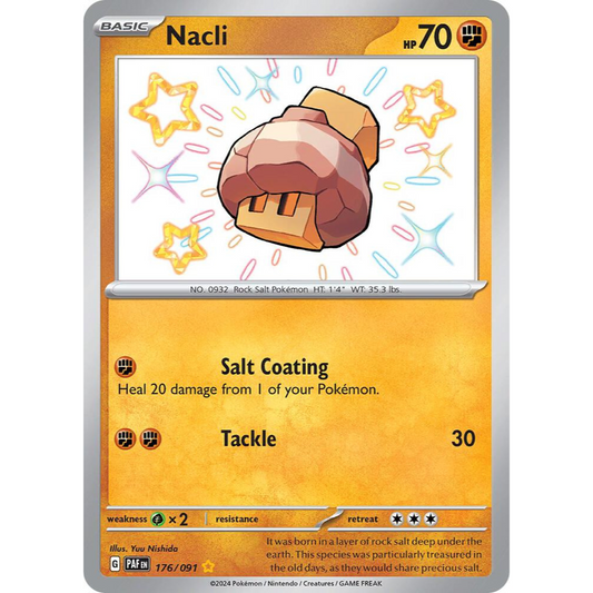 Nacli 176/091 Shiny Rare NM