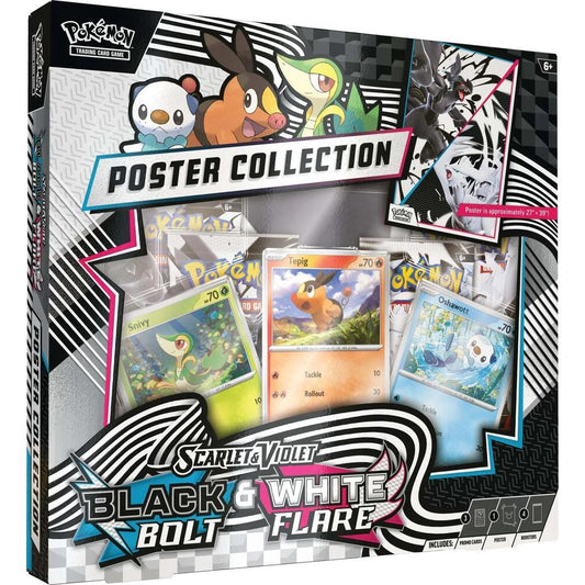 Black Bolt & White Flare Poster Collection Box
