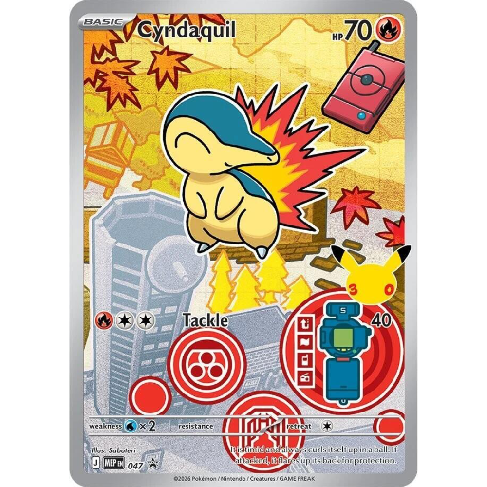 Cyndaquil 047 Black Star Promo NM