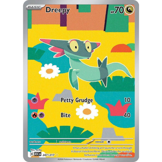 Dreepy 247/217 Ascended Heroes Illustration Rare NM