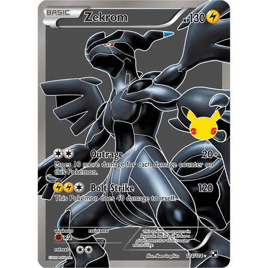 Zekrom 114/114 Celebrations Classic Collection NM