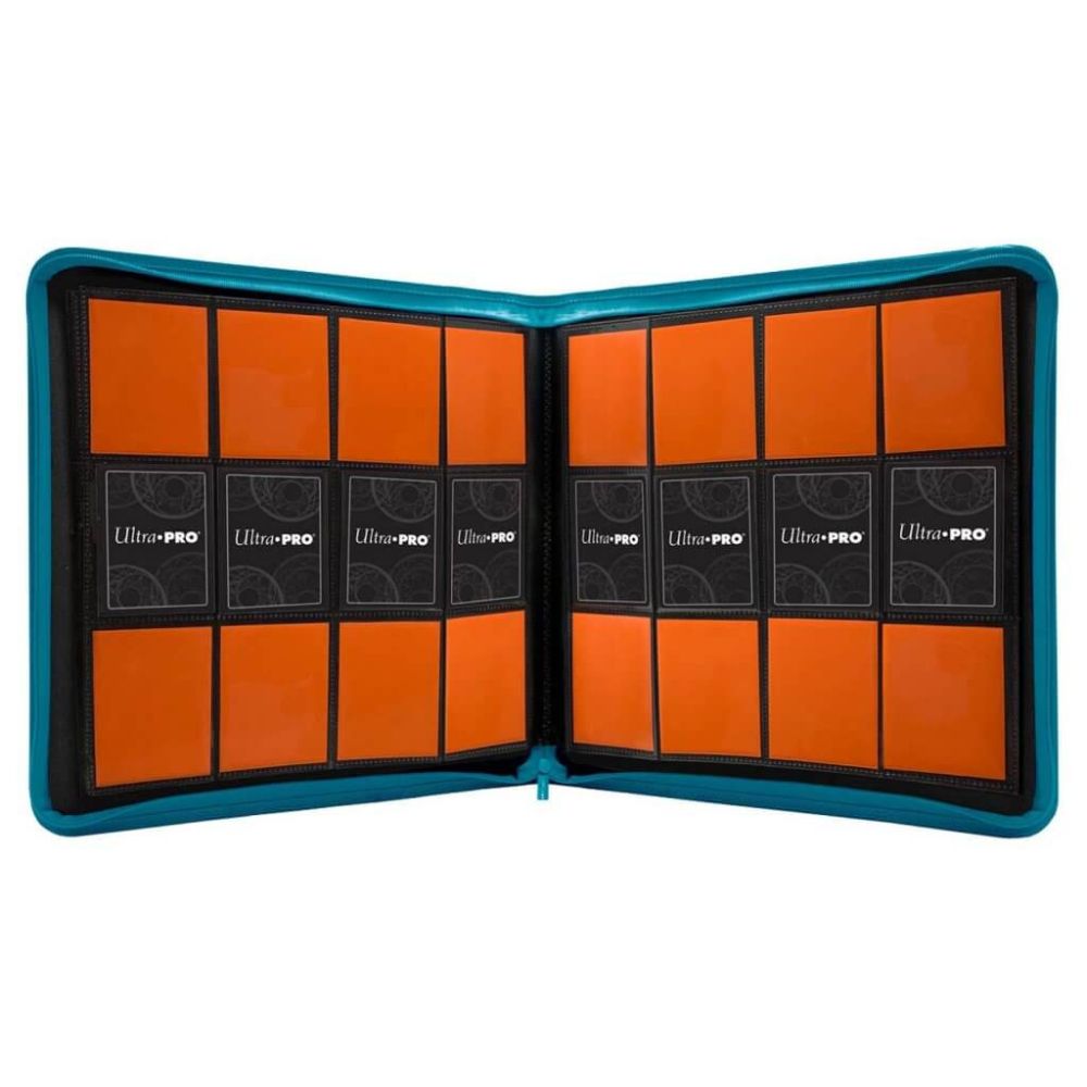 ULTRA PRO Binder - 12 Pocket Zippered PRO Binder- Teal