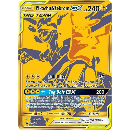 Pikachu & Zekrom GX SM248