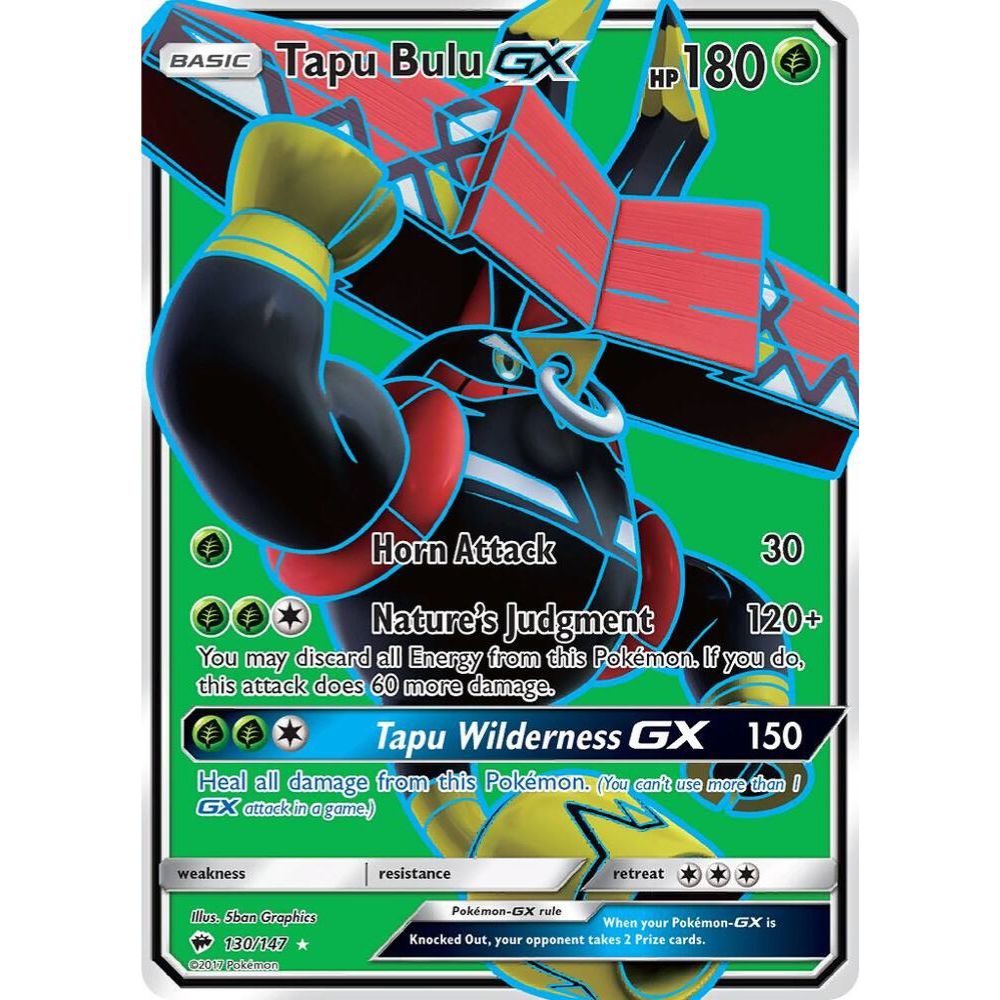 Tapu Bulu GX 130/147 Full Art NM