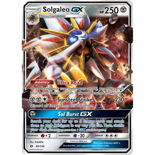 Solgaleo GX 89/149 Ultra Rare NM