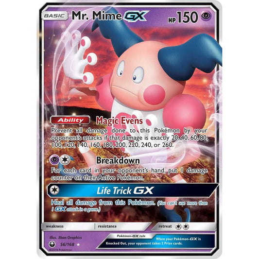 Mr Mime GX 56/168 Ultra Rare NM