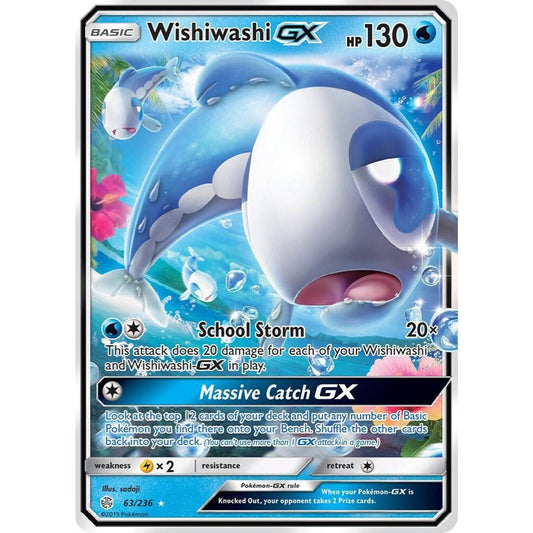 Wishiwashi GX 63/236 Ultra Rare NM