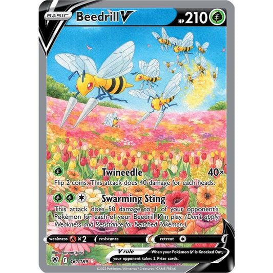 Beedrill V 161/189 Alternate Art NM