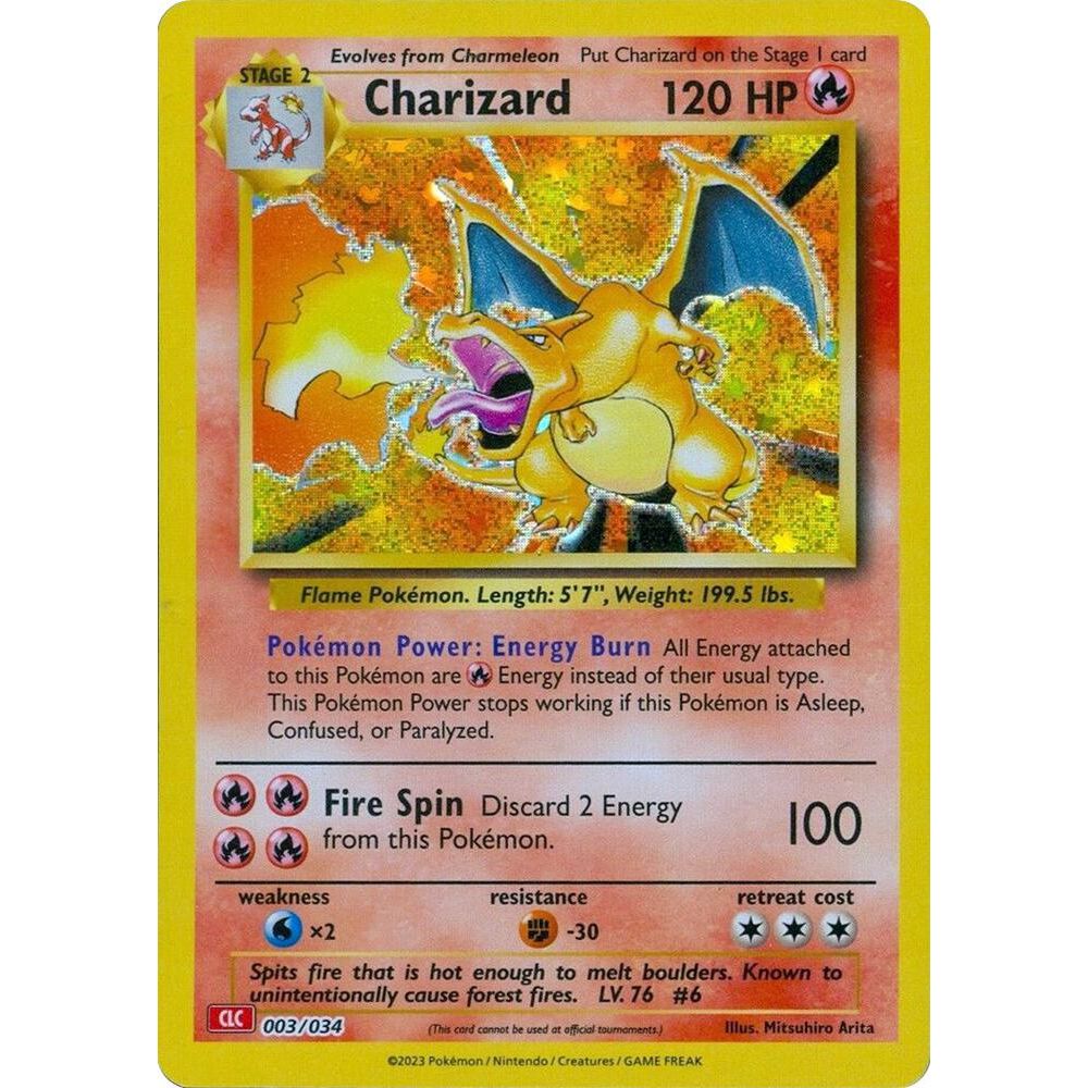 Charizard Holo 003/034 CLC NM