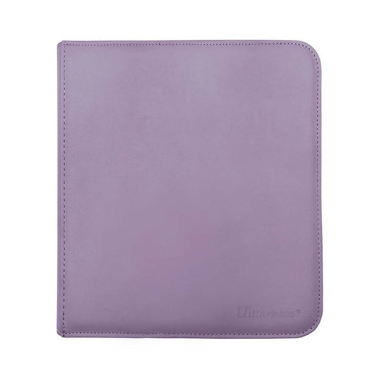 ULTRA PRO Binder - 12 Pocket Zippered PRO Binder- Purple