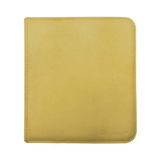 ULTRA PRO Binder - 12 Pocket Zippered PRO Binder- Yellow