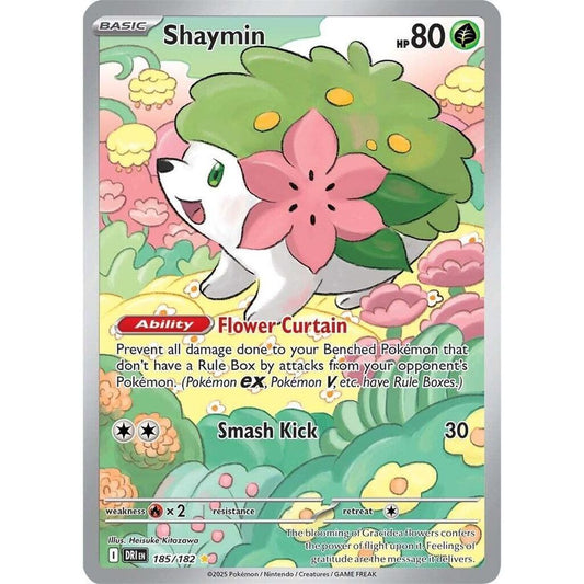 Shaymin 185/182 IR Destined Rivals NM