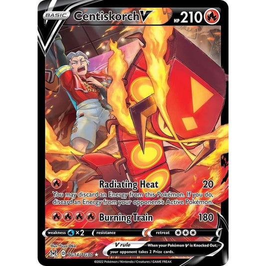 Centiskorch V TG14/TG30 Lost Origin NM