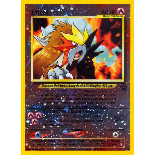 Entei #34 Blackstar Promo NM