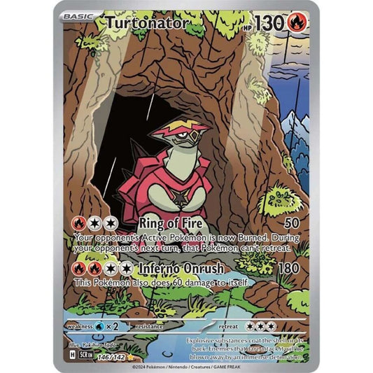 Turtonator 146/142 IR Stellar Crown NM