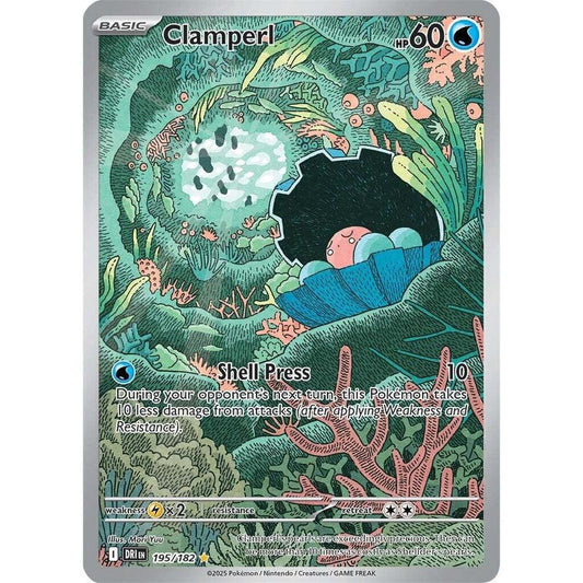 Clamperl 195/182 IR Destined Rivals NM