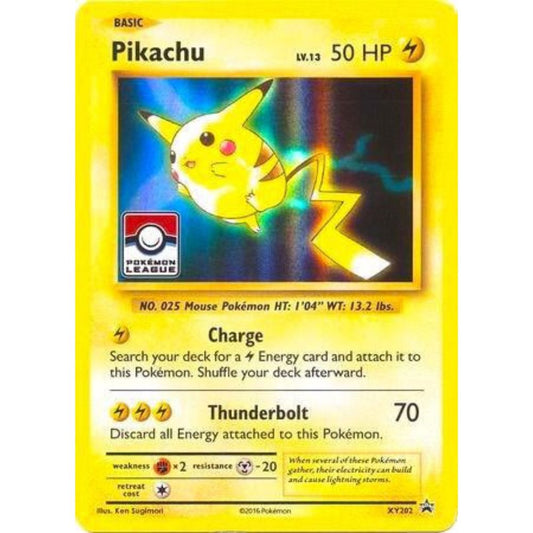 Pikachu XY202 Blackstar Promo NM