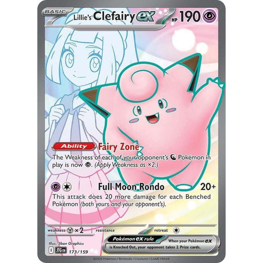 Lillie's Clefairy ex 173/159 Full Art Journey Together NM
