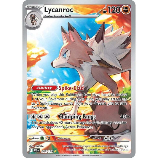 Lycanroc 166/159 IR Journey Together NM