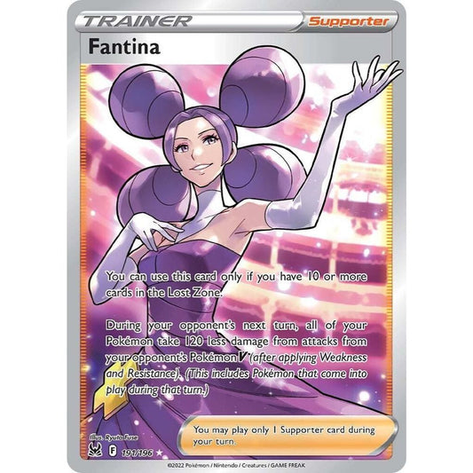 Fantina 191/196 Full Art Lost Origin NM