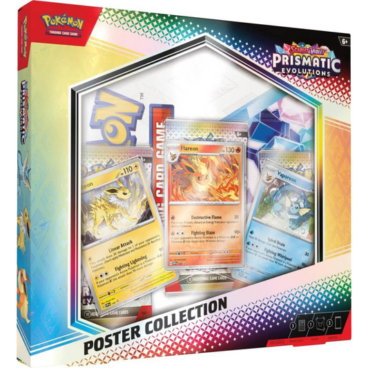 Prismatic Evolutions Poster Collection PRE ORDER